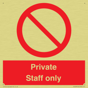 Private Staff Only